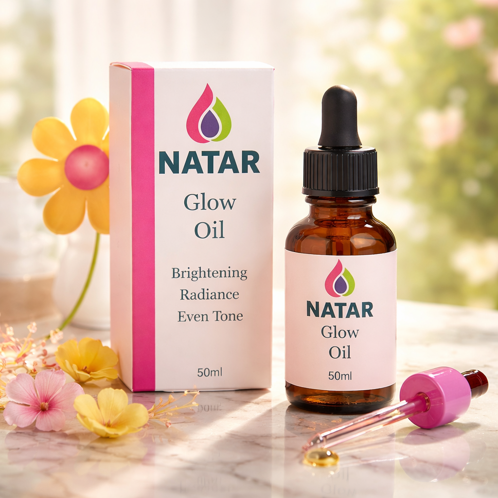 Natar Complete Skin Ritual | Glow, Purify & Hydrate Facial Oil Bundle